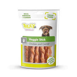 Truly - Truly Tavuklu Havuçlu ve Ispanaklı Köpek Ödül Çubuğu 90 Gr 