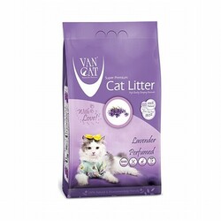 VanCat - VanCat Lavanta Kokulu İnce Taneli Kedi Kumu 10 Kg 