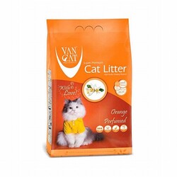 VanCat - VanCat Portakal Kokulu İnce Taneli Kedi Kumu 10 Kg 
