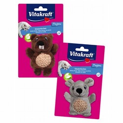 Vitakraft - Vitakraft Catnip Kokulu Ayıcık Peluş Kedi Oyuncağı 