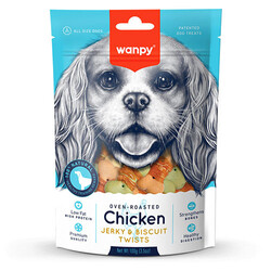 Wanpy - Wanpy Oven Roasted Doğal Tavuk Sargılı Bisküvili Köpek Ödülü 100 Gr 