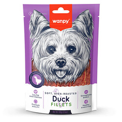 Wanpy - Wanpy Oven Roasted Gerçek Ördek Fileto Köpek Ödülü 100 Gr 