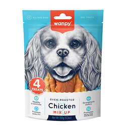 Wanpy - Wanpy Oven Roasted Tavuklu Karışık Köpek Ödülü 150 Gr 