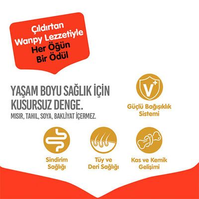 Wanpy With Oven Baked Bites Kuzulu Tahılsız Yavru Köpek Maması 1,5 Kg 