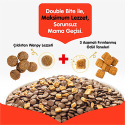 Wanpy With Oven Baked Bites Somonlu Tahılsız Yetişkin Kedi Maması 1,5 Kg - Thumbnail