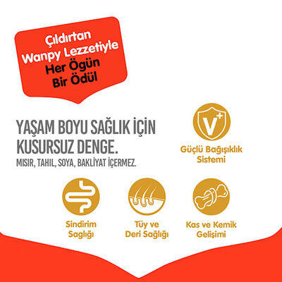 Wanpy With Oven Baked Bites Tavuklu Tahılsız Yavru Köpek Maması 1,5 Kg 
