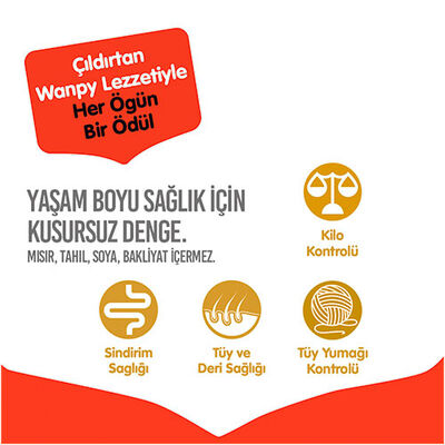 Wanpy With Oven Baked Bites Ton Balıklı Tahılsız Yetişkin Kedi Maması 1,5 Kg 