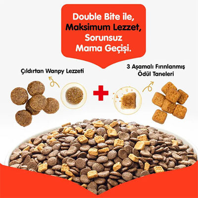 Wanpy With Oven Baked Bites Ton Balıklı Tahılsız Yetişkin Kedi Maması 8 Kg 