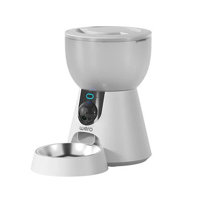 Wero 2in1 Kameralı, Wi-Fi Destekli Akıllı Otomatik Kedi & Köpek Mama ve Su Kabı Seti 