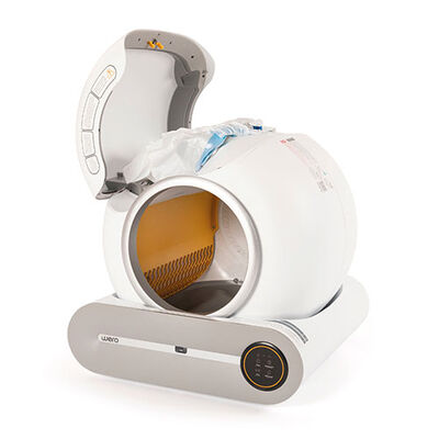 Wero Akıllı Karbon Filtre Kızılötesi ve Ağırlık Sensörlü Kapalı Otomatik Kedi Tuvaleti 52,5x58x54,3 Cm 65 Lt 