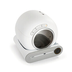 Wero Akıllı Karbon Filtre Kızılötesi ve Ağırlık Sensörlü Kapalı Otomatik Kedi Tuvaleti 52,5x58x54,3 Cm 65 Lt - Thumbnail