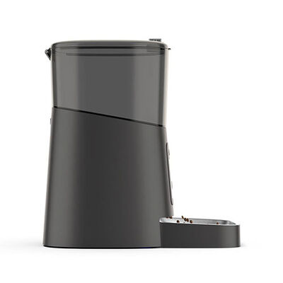 Wero Akıllı Kedi Köpek Mama Kabı Pro 1080p Ayarlanabilir Kamera Wifi Kontrol Pet Feeder Metal Kase Siyah 6 Lt 