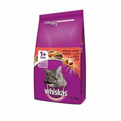 Whiskas - Whiskas Biftekli Yetişkin Kedi Maması 1,4 Kg 