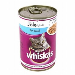 Whiskas - Whiskas Gravy Soslu Ton Balıklı Yetişkin Kedi Konservesi 24 Adet 400 Gr 