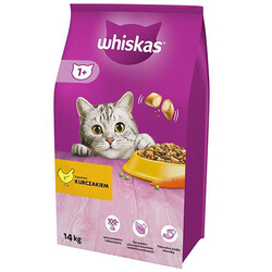 Whiskas - Whiskas Tavuklu ve Sebzeli Yetişkin Kedi Maması 14 Kg 