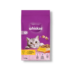 Whiskas - Whiskas Tavuklu ve Sebzeli Yetişkin Kedi Maması 1,4 Kg 