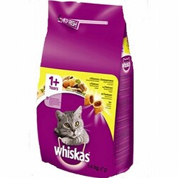 Whiskas - Whiskas Tavuklu ve Sebzeli Yetişkin Kedi Maması 3,8 Kg 