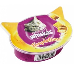 Whiskas - Whiskas Temptations Chicken & Cheese Tavuklu Peynirli Kedi Ödülü