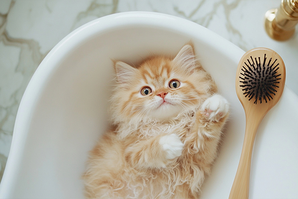 Yavru Kedimi Yıkamalı mıyım? Kedi Banyosu Hakkında Bilmeniz Gerekenler
